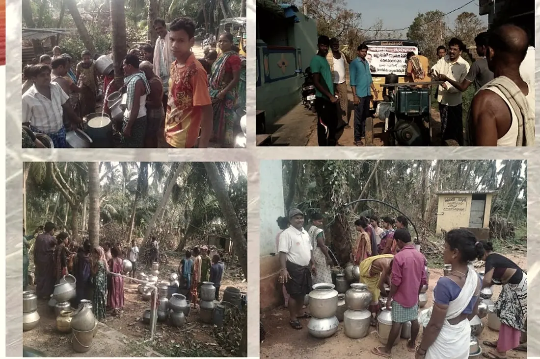 Titli cyclone relief